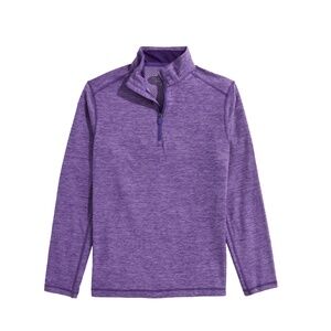 NWT Vineyard Vines Pullover Mens XL Purple Performance 1/4 Zip Long Sleeve Golf